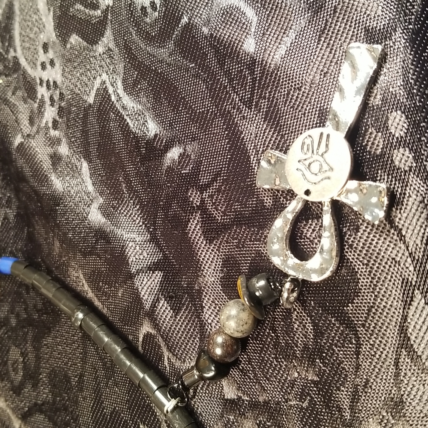 Men Or Women Antique Silver Charm Necklace